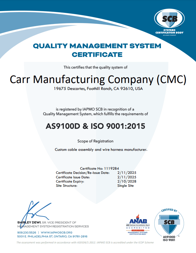 AS9100 & ISO9001